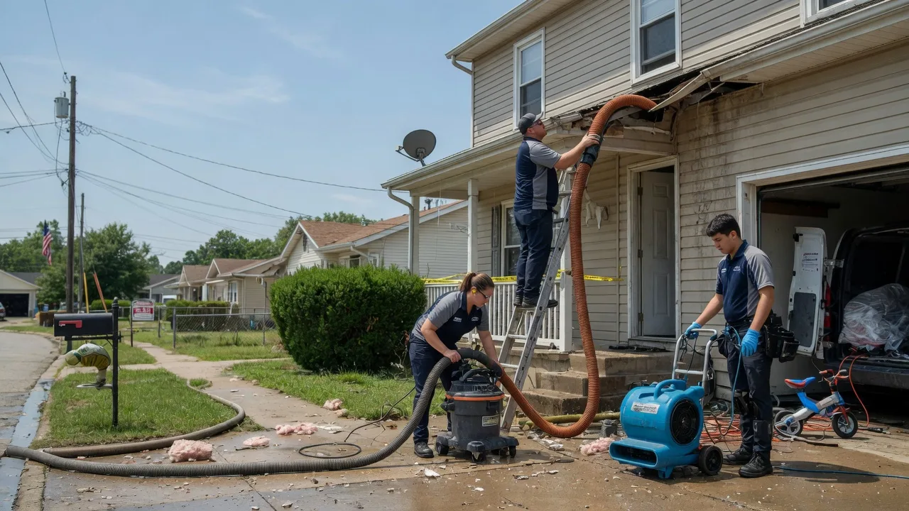 Water Damage Restoration in Merrillville, IN near me